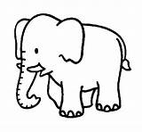 Elefante Elefantes Trompita Elefants Elefant Selva Dibuixos Coloringcrew Pintado Bebè Registrat Dibuix Usuari Pintat Publicidad Patufets sketch template