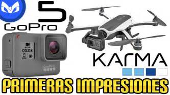 nueva gopro hero karma drone primeras impresiones youtube