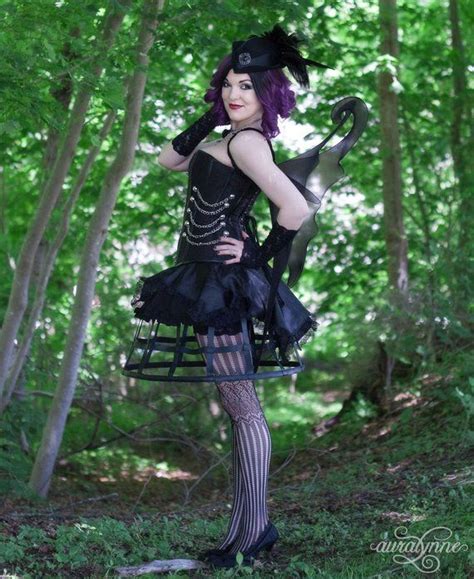 Steampunk Fairy Costume Dark Faerie Gothic Fairy