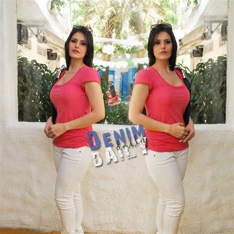 Zarine Khan Hot In Tight Skinny Jeans Wallpaper Latest