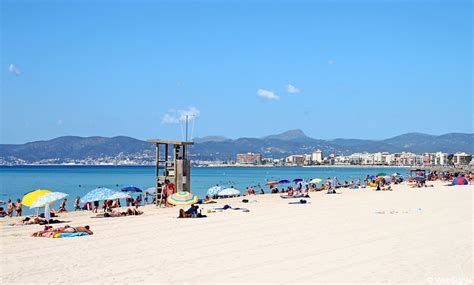 playa de palma close  palma mallorca beaches