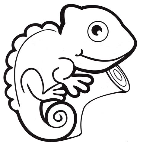 lizard coloring pages    print