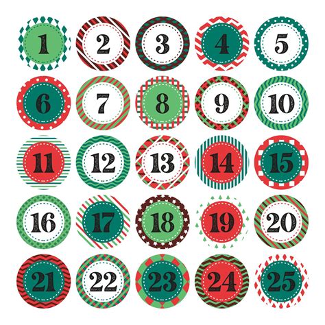printable advent calendar numbers printable advent calendar calendar