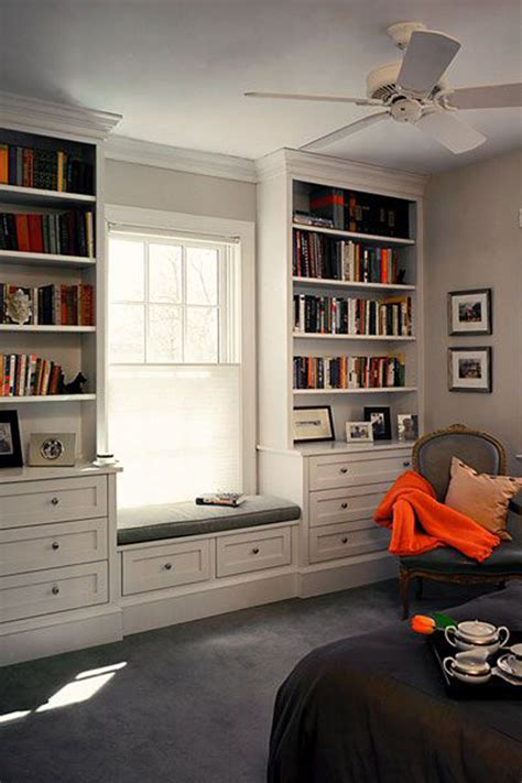 stylish built  reading nooks home design  interior