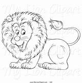 Lion Outline Cute Coloring Pages Clipart Nittany Drawing Printable Designs Color Getdrawings Royalty Stock Getcolorings Print sketch template