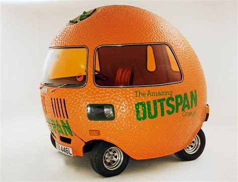 mini outspan orange  national motor museum trust