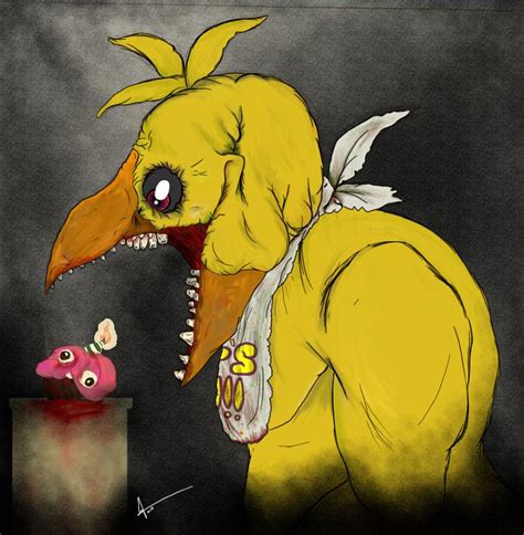 Chica The Chicken By Artooper024 Fnaf Drawings Anime