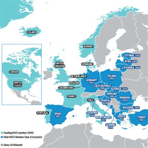 Nato Member States Maps