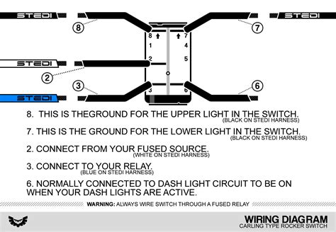 nilight  pin rocker switch wiring diagram wiring diagram
