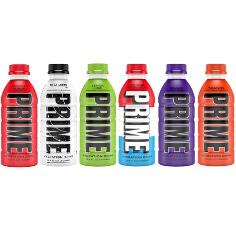 prime ml bottle  flavours  prime hydration ksi log