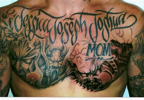 Spicy Tattoo Designs New Trend Of Chest Tattoos For Men