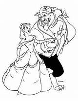 Coloring Pages Belle Beast Beauty Disney Printables Skgaleana Activities Printable Open Princess sketch template