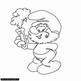 Coloring Smurf Papa Pages Smurfs Malvorlagen Cartoon Drawing Ausmalbilder Bilder Cartoons Fensterbilder Getdrawings Schlümpfe Color sketch template