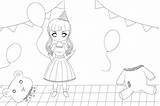 Martinez Melanie Pity Party Lineart Deviantart Drawing sketch template