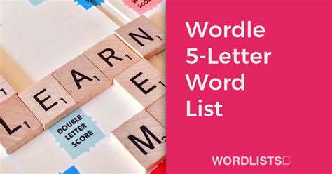 wordle  letter word list