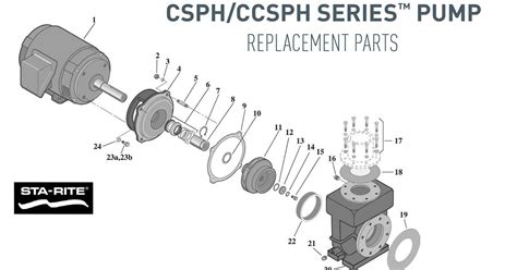 sta rite pump parts diagram  wiring diagram