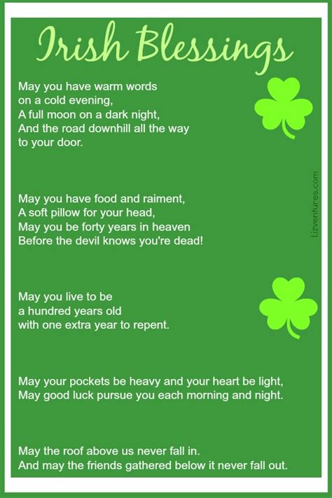 irish sayings blessings  proverbs