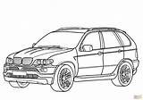 Bmw Coloring Pages Car Print Supercoloring X5 Drawings sketch template