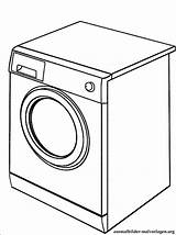 Waschmaschine Ausmalbilder Malvorlagen sketch template