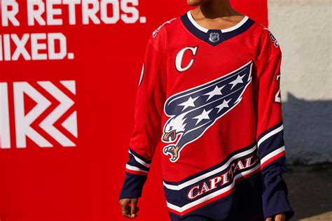 washington capitals release design   reverse retro jersey