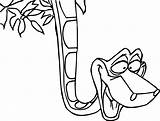 Baloo Coloring Pages Jungle Book Getdrawings sketch template