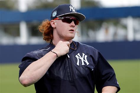 hyped hair  captivates  tests yankees camp
