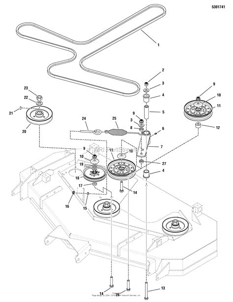 bobcat  turn drive belt diagram wiring diagram