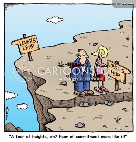 Fear Of Commitment Cartoons And Comics Funny Pictures From Cartoonstock