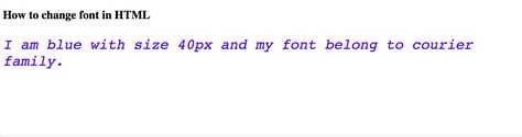 inserthtml   change fonts  html