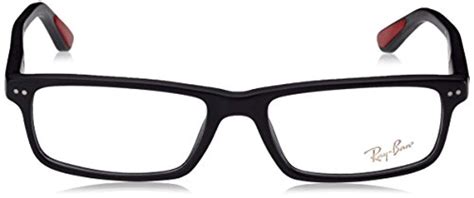 ray ban rx5277 glasses in sandblasted black rx5277 2077 52 for men lyst