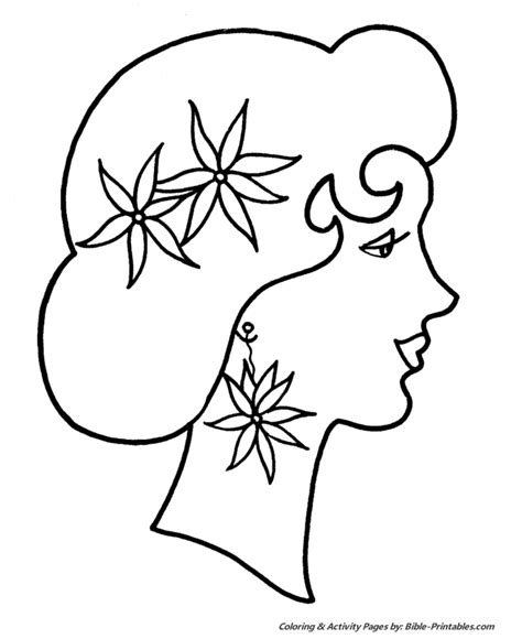 easy pre  christmas coloring pages poinsettia lady