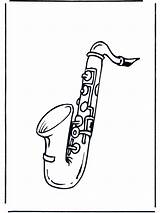 Saxofon Saxophon Saxophone Saxofoon Saksofon Sassofono Malvorlage Kleurplaten Muziek Saxofón Imagui Nukleuren Instruments Pl Jetztmalen Diversos Musikinstrumente Advertentie Muzyka Musique sketch template