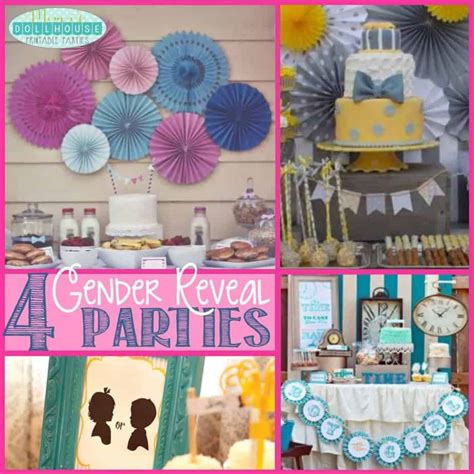 gender reveal party  gender reveal parties youll love mimis dollhouse