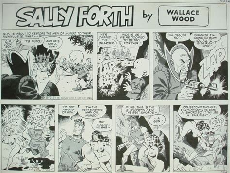 sally forth pg 22 top by wally wood in vince oliva s wood wally sally forth and weird sex