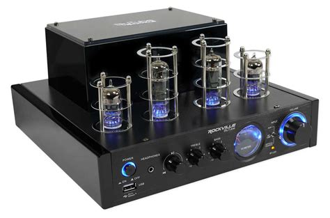 rockville tube amplifier amp bluetooth receiver  klipsch rp