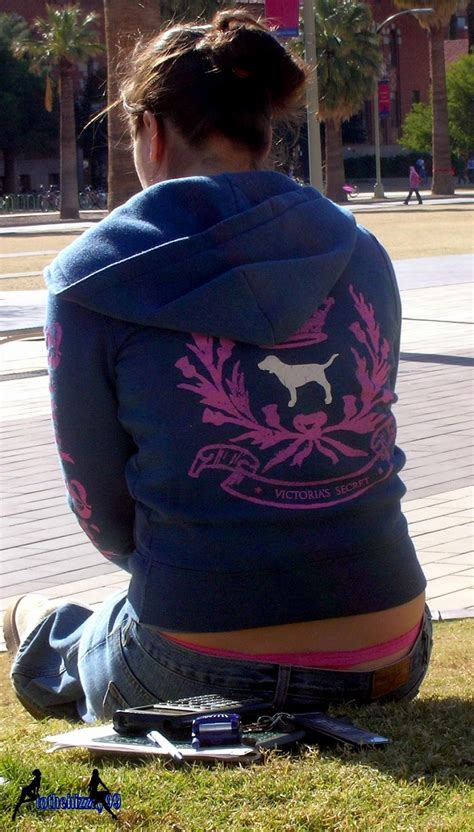 Thong Voyeur Sunny Day At College