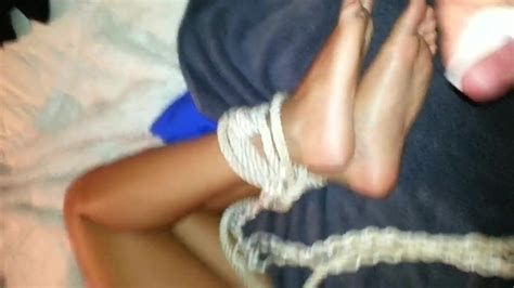 tied up girl to feel cum on her helpless feet free porn 06