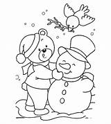 Coloring January Pages Printable Color Momjunction Toddler Winter Spring sketch template