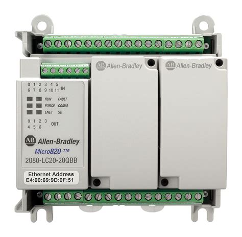 lc awb allen bradley micro plc cpu  inputs  outputs relay