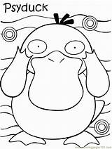 Pokemon Coloring Pages Printable Water Book Coloring4free 2021 Psyduck Characters Color Colouring Para Kids Drawings Sheets Colorear Print Cartoons Advertisement sketch template