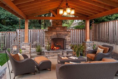 simple outdoor fireplace design paradise restored landscaping