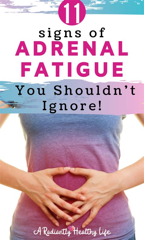11 Signs Of Adrenal Fatigue You Shouldn T Ignore – Artofit