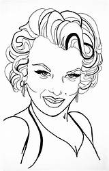 Monroe sketch template