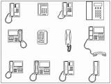 Blocks Phones Cad Autocad Equipment Allcadblocks sketch template