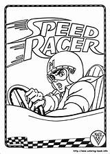 Coloring Racer Speed Pages Printable Book Cartoons Color Para Colorear Online Popular Car Coloringhome sketch template