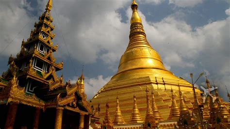 shwedagon pagoda tranquility  sacred splendor
