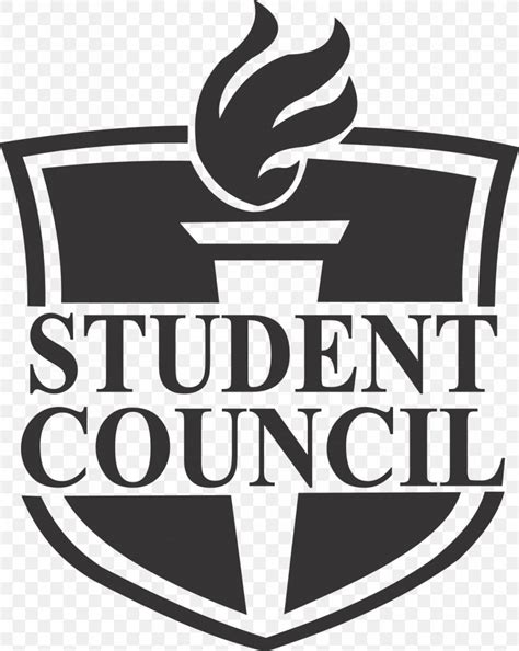 logo student council school png xpx logo black  white