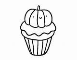 Cupcake Halloween Coloring Pages Zombie Coloringcrew sketch template