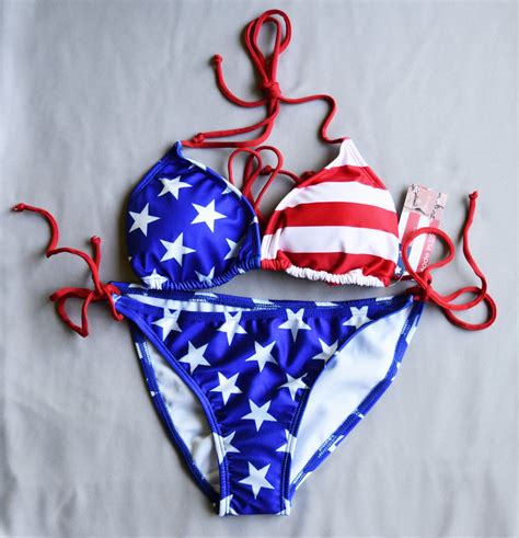 american flag stars and stripes padded bikini bikinis padded bikini