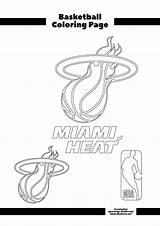 Miami Basketball sketch template